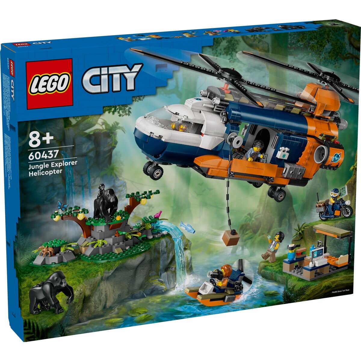 Lego orders city police helicopter sets