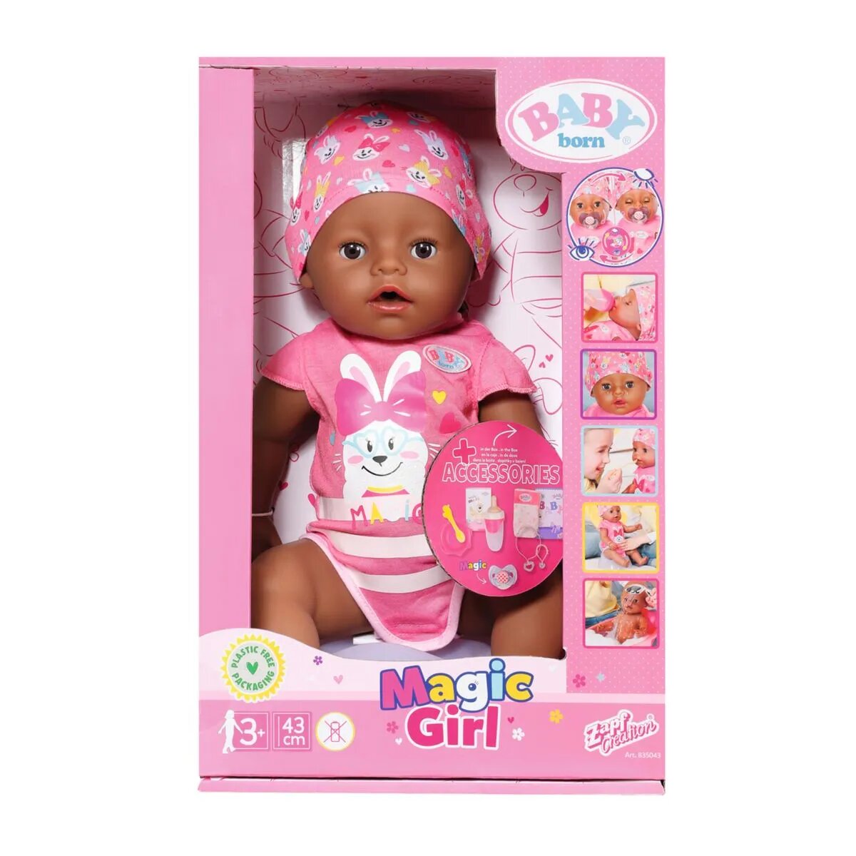 BABY born® Magic Girl DoC – Schweiger Spielwaren 43cm