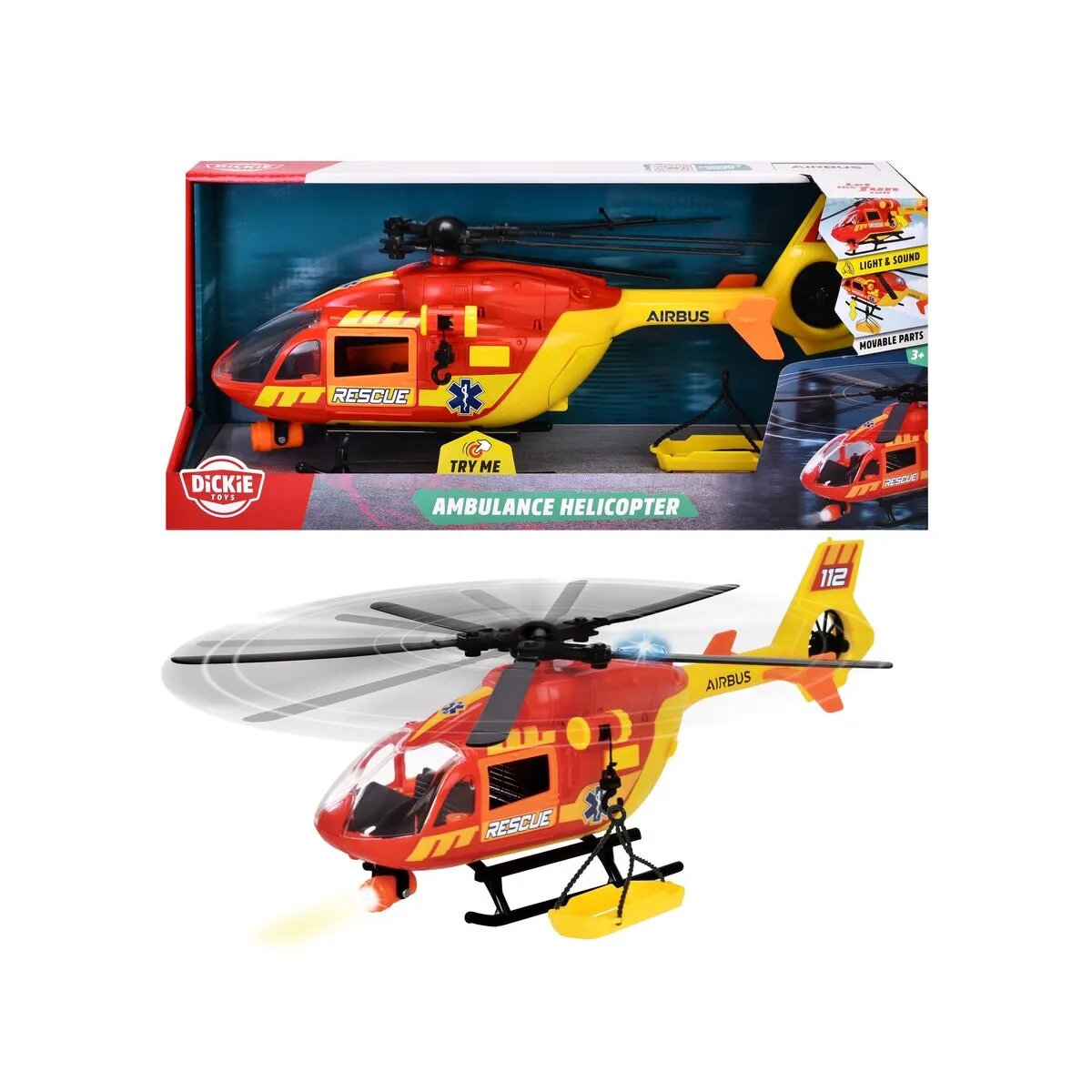 Dickie Toys Ambulance Helicopter Spielwaren Schweiger