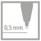 Ergonomischer Tintenroller für Rechtshänder - STABILO EASYoriginal in hell-/dunkelpink - Einzelstift - Schreibfarbe blau (löschbar) - inklusive Patrone