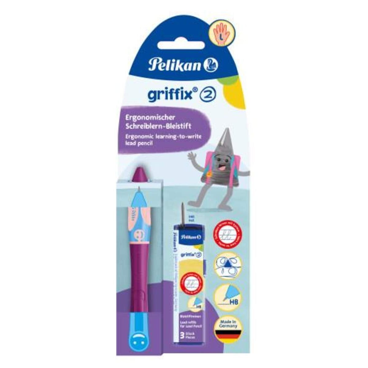 Pelikan griffix® Bleistift für Linkshänder, Sweet Berry