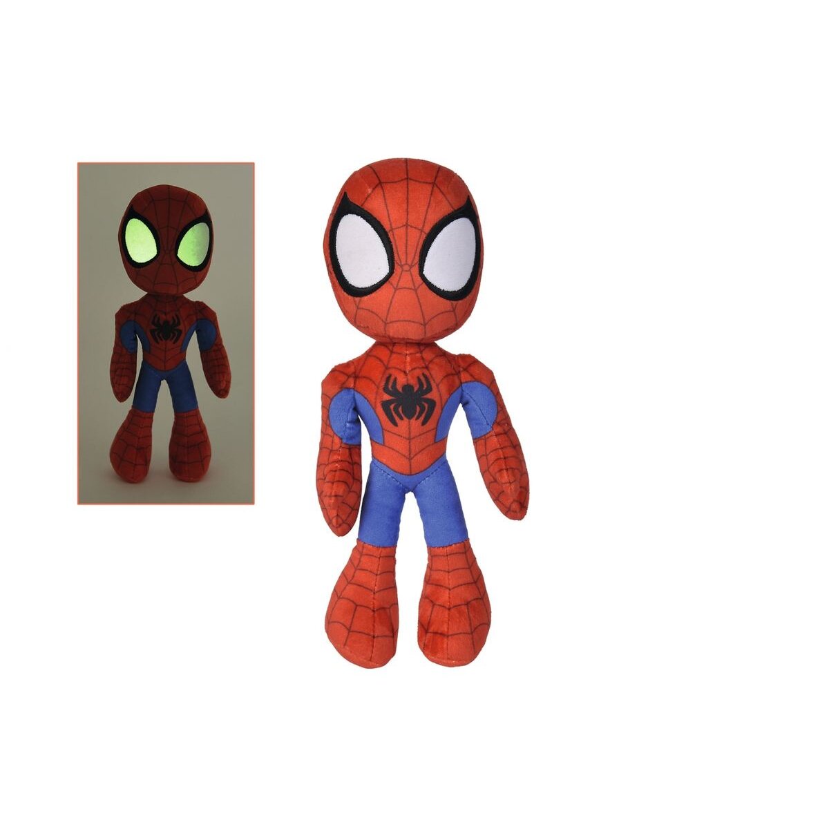 Simba Disney Marvel Spidey, Glow in the Dark, 25 cm