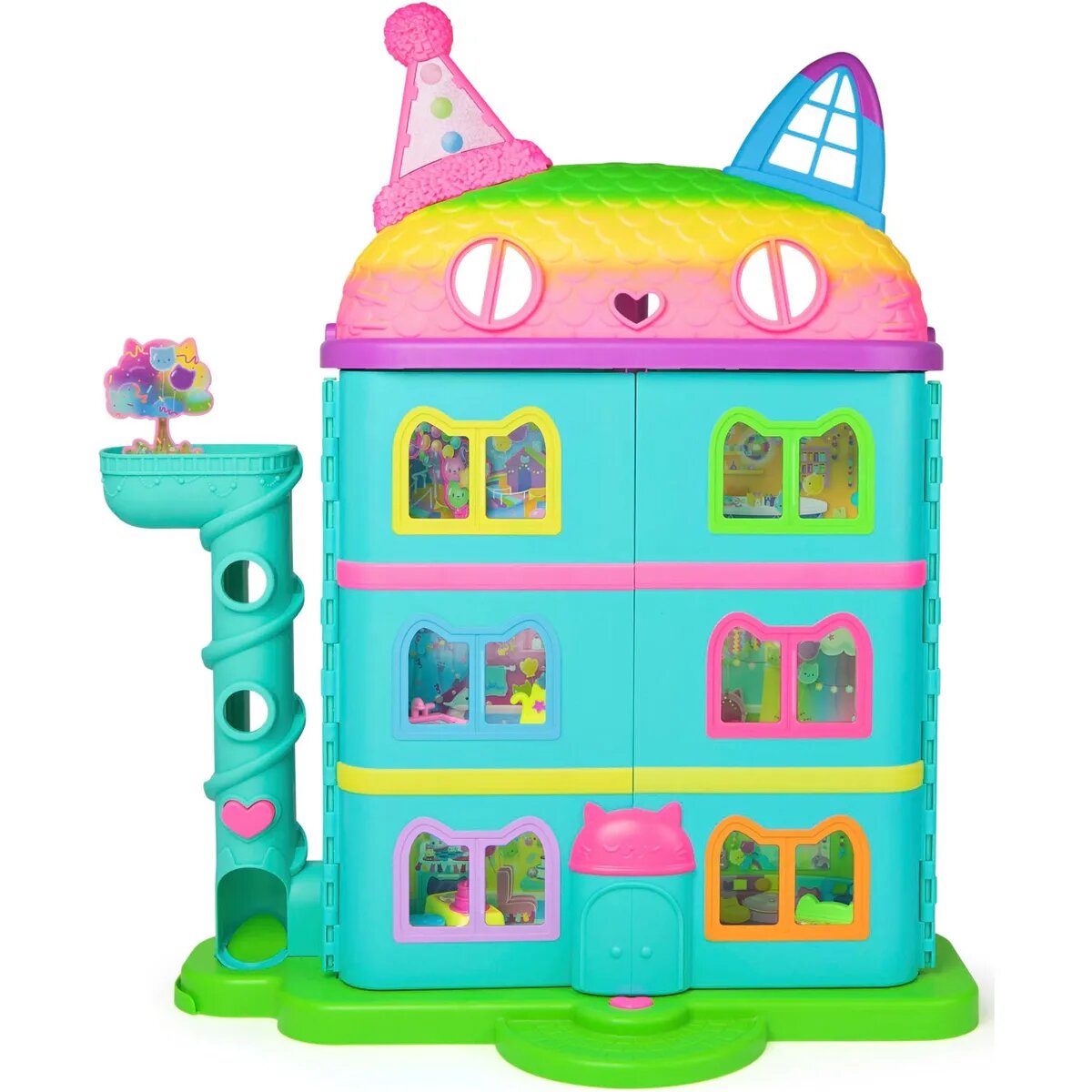 Spin Master Spielwelt Gabby's Dollhouse – Gabby's Purrfect Puppenhaus (Celebration)