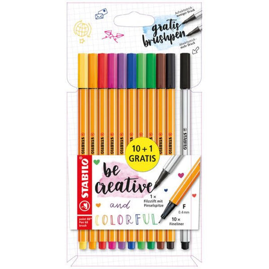 STABILO® Fineliner point 88 10+1