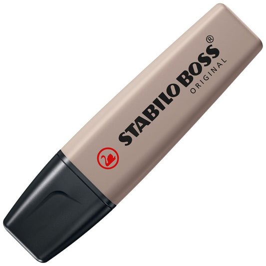 Textmarker - STABILO BOSS ORIGINAL NatureCOLORS - Einzelstift - warmgrau