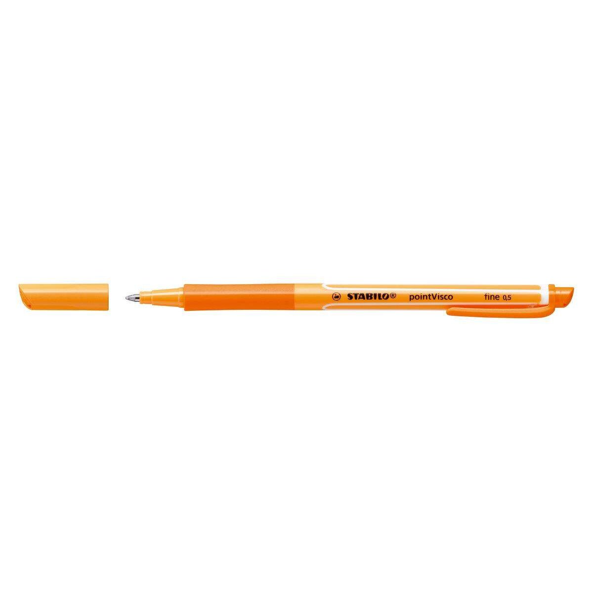 Tintenroller - STABILO pointVisco - Einzelstift - orange