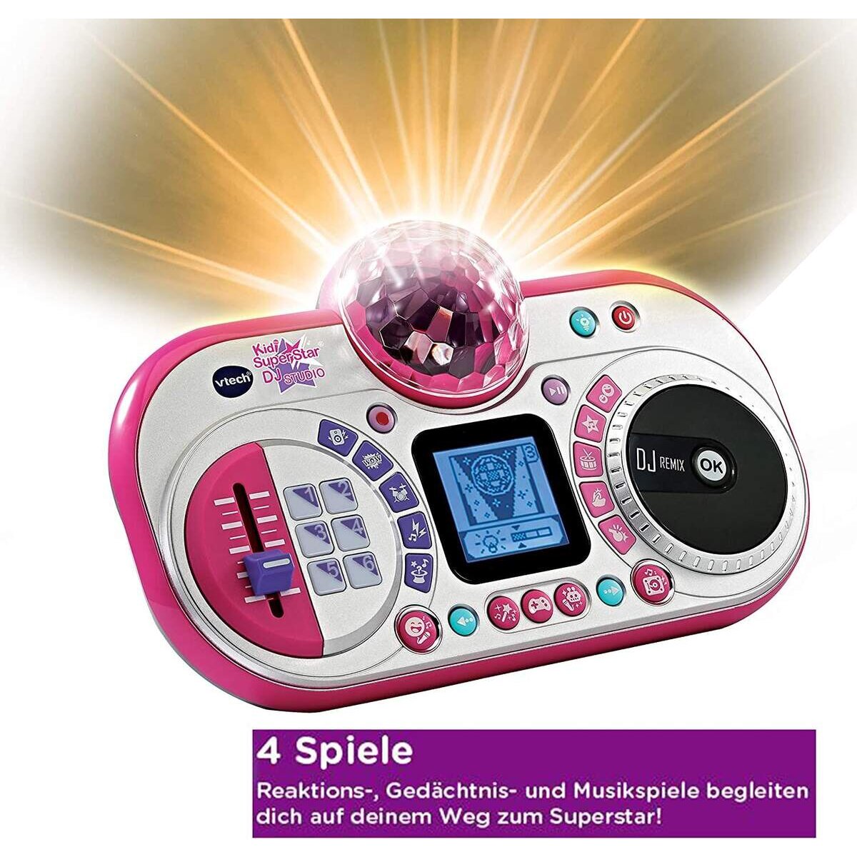 Vtech KidiDreams Kidi Super Star DJ Studio, pink