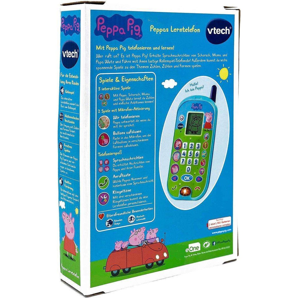 VTech Peppa Wutz Peppas Lerntelefon