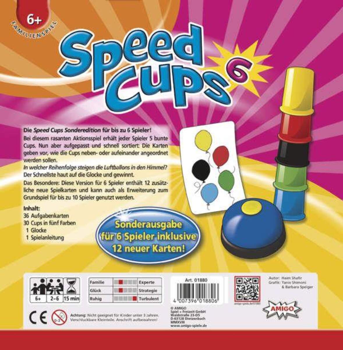 AMIGO Speed Cups 6