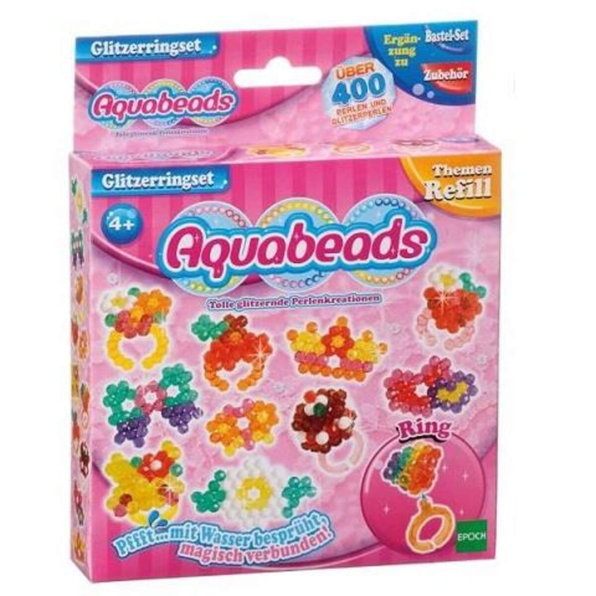 Aquabeads Glitzerringset Spielwaren Schweiger 0083