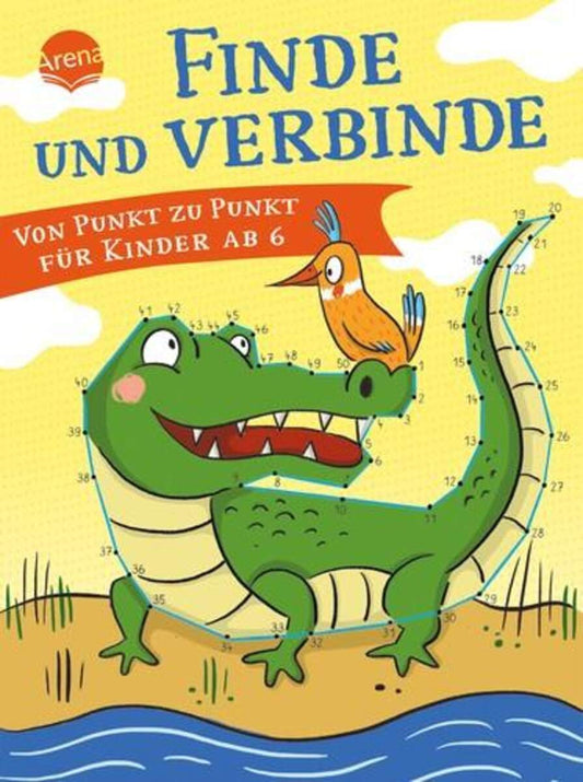 Arena Finde und verbinde. Von Punkt zu Punkt für Kinder ab 6