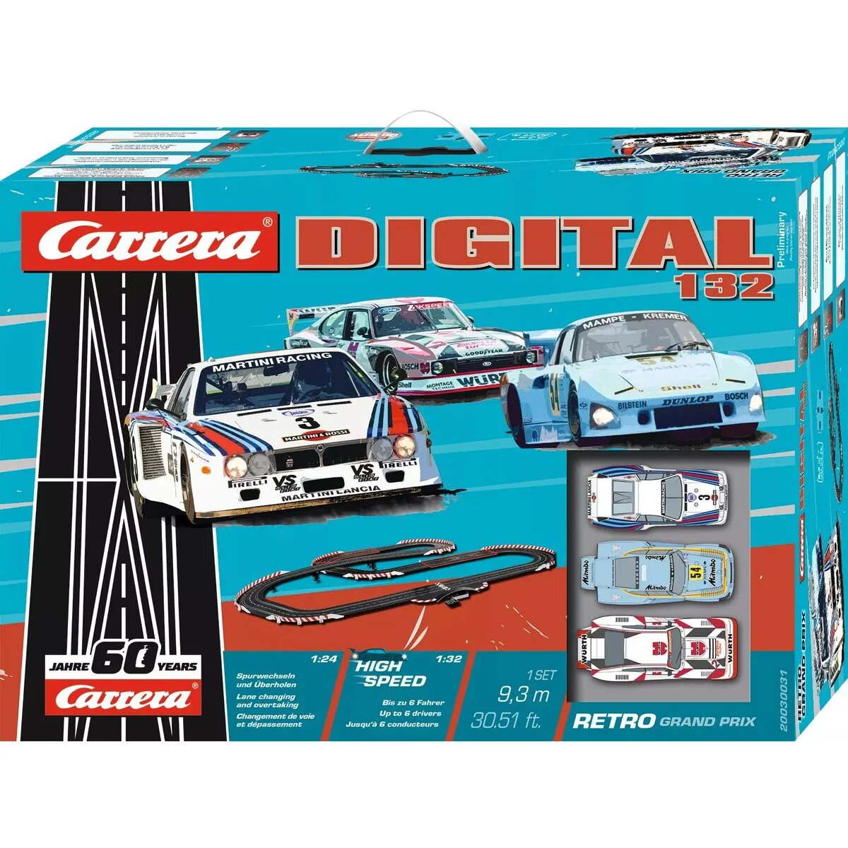 Carrera Digital 132 - Retro Grand Prix