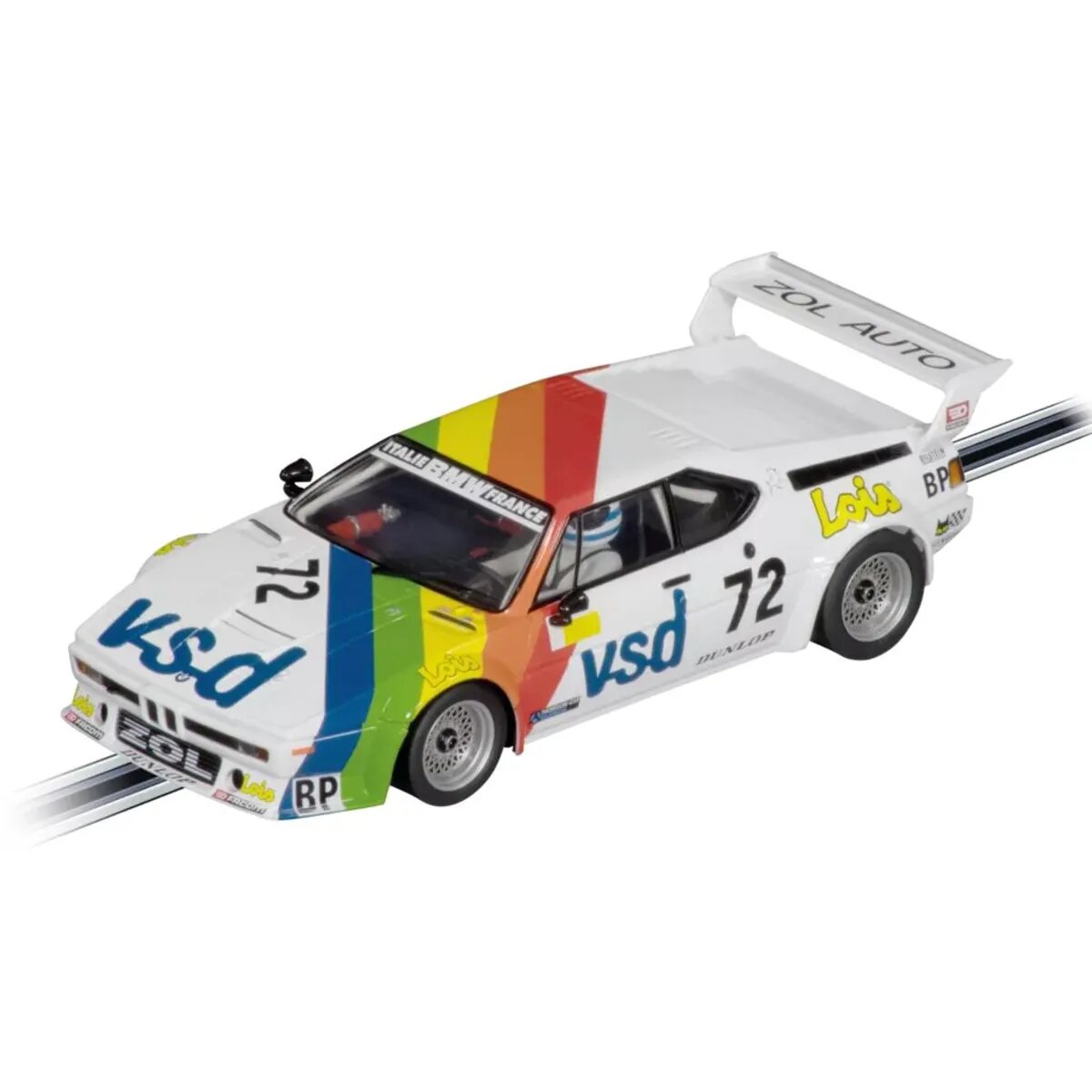 Carrera Digital 124 - BMW M1 Procar "BMW Zol'Auto, No.72" 24h, 1981