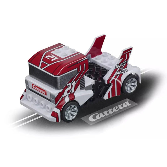 Carrera GO!!! - Build 'n Race - Race Truck white