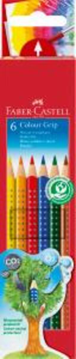 Faber-Castell Farbstift Colour GRIP, 6 Farben