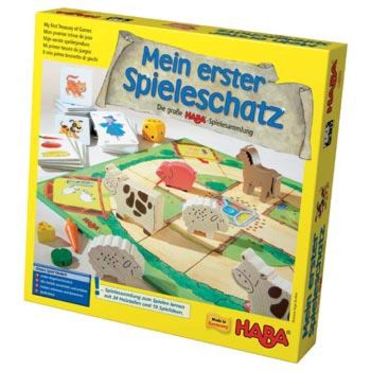 HABA 4278 Spiel Mein erster Spieleschatz Die große Spielesammlung