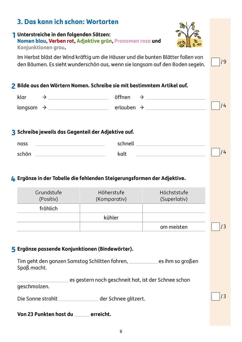 Hauschka Verlag Fit zum Übertritt - Deutsch 4. Klasse, A4- Heft