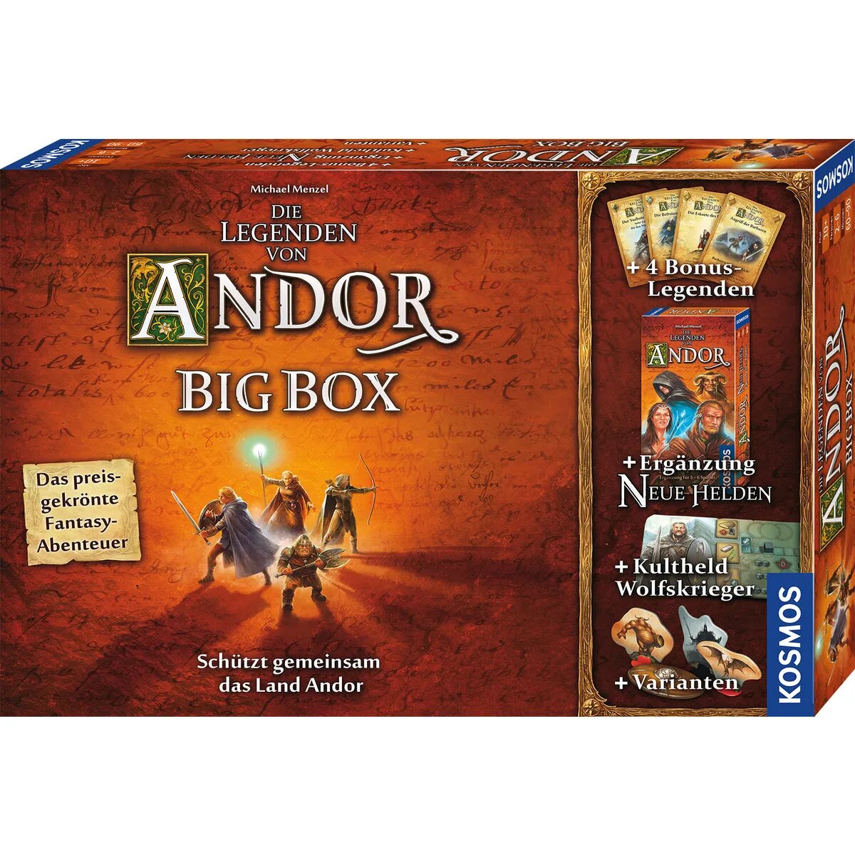 KOSMOS Die Legenden von Andor Big Box