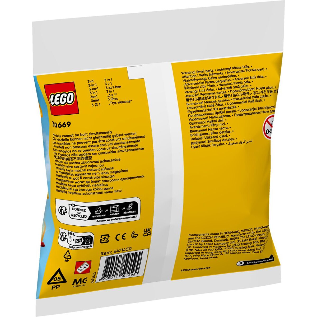 LEGO® Creator 30669 Legendärer roter Flieger