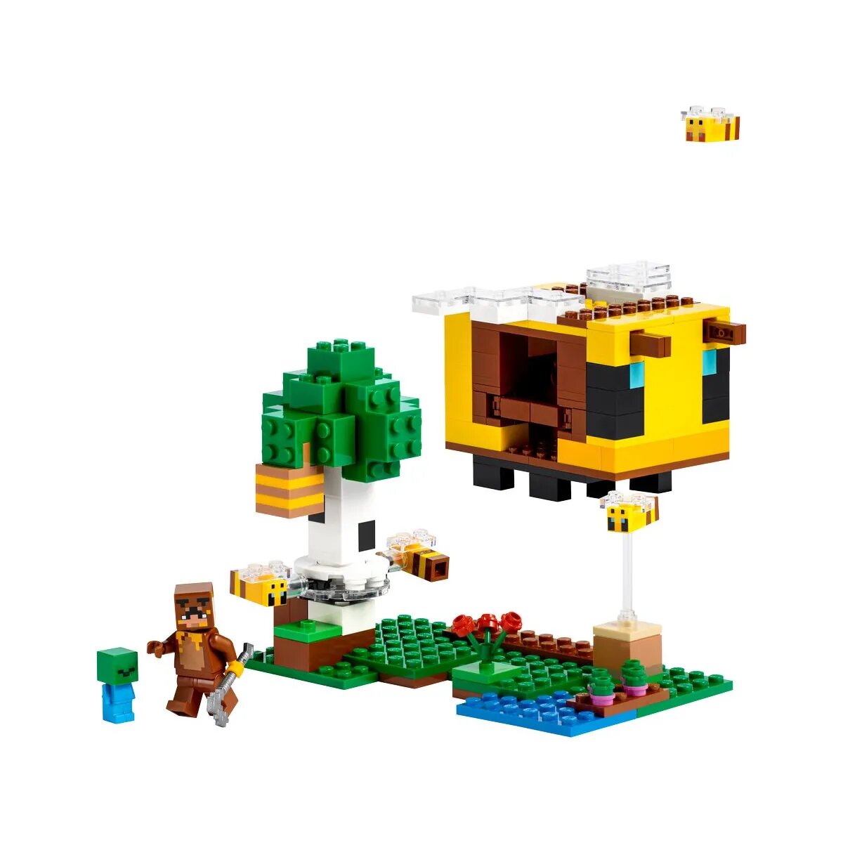 LEGO® Minecraft™ 21241 Das Bienenhäuschen