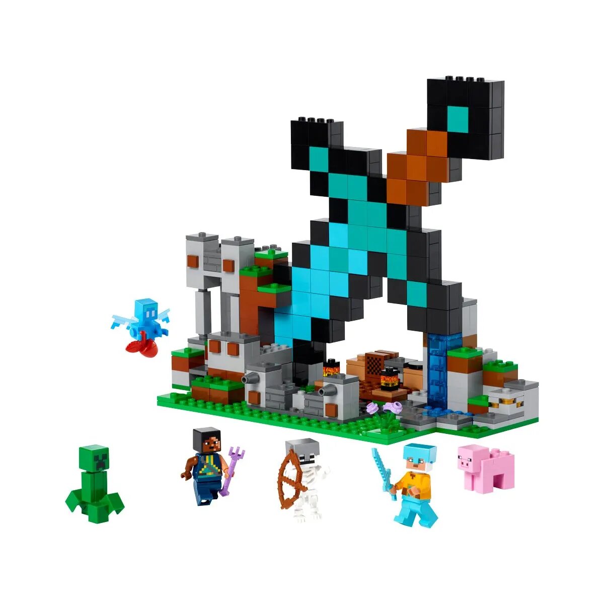 LEGO® Minecraft™ 21244 Der Schwert-Außenposten