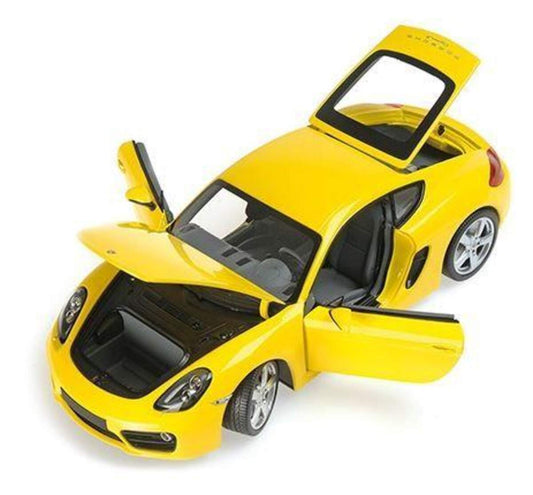 Minichamps Porsche Cayman 2012 Yellow, 1:18, limitiert auf 1002 Stück