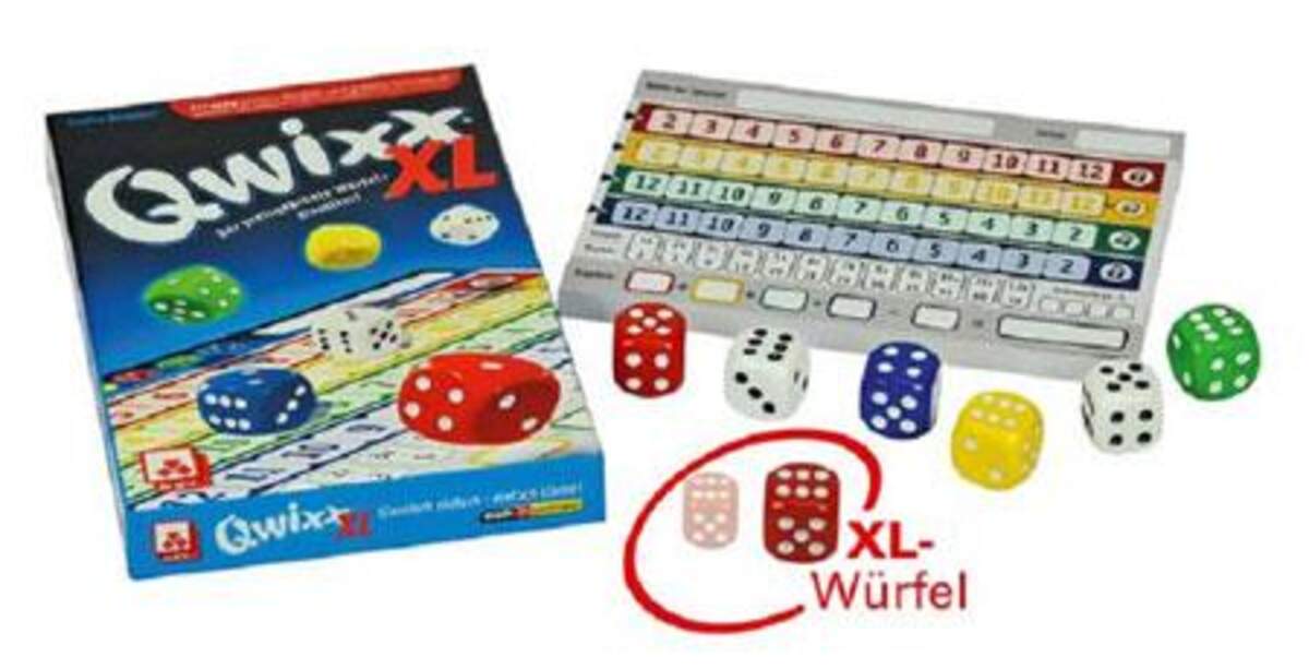 Nürnberger Spielkarten Qwixx XL