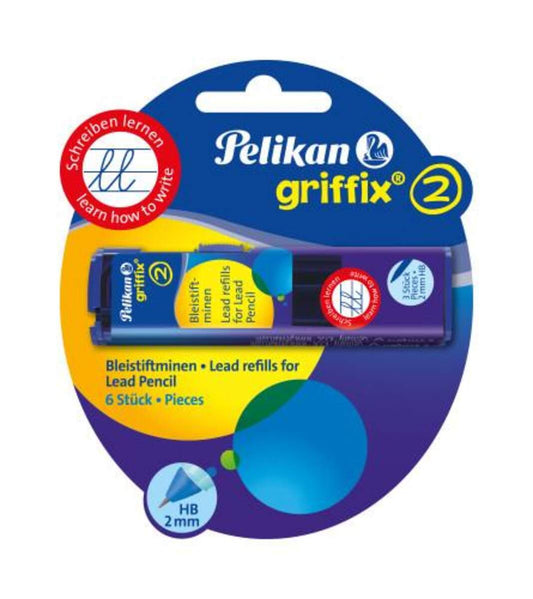 Pelikan griffix® Minen Bleistift  2x3 Stk., Härtegrad HB