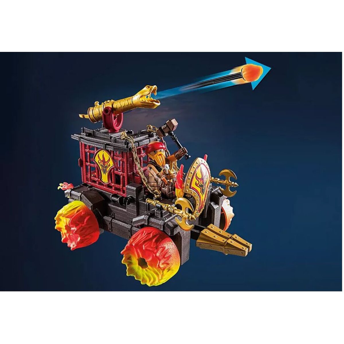 PLAYMOBIL® 71299 Novelmore - Burnham Raiders - Feuerkampfwagen ...