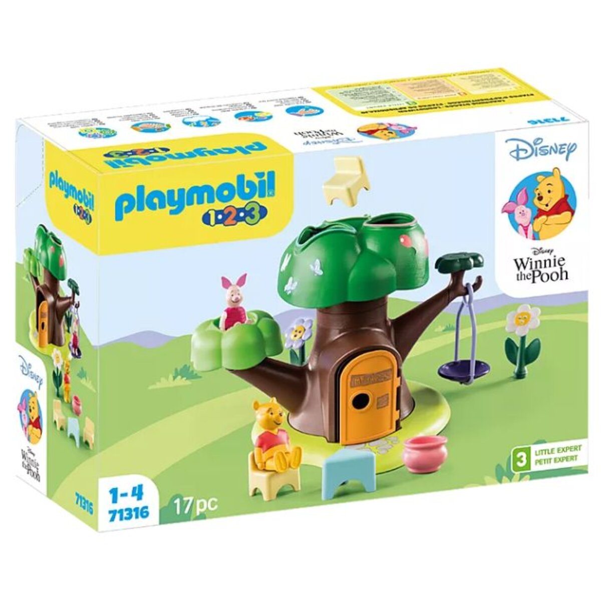 PLAYMOBIL® 71316 1.2.3 & Disney: Winnies & Ferkels Baumhaus