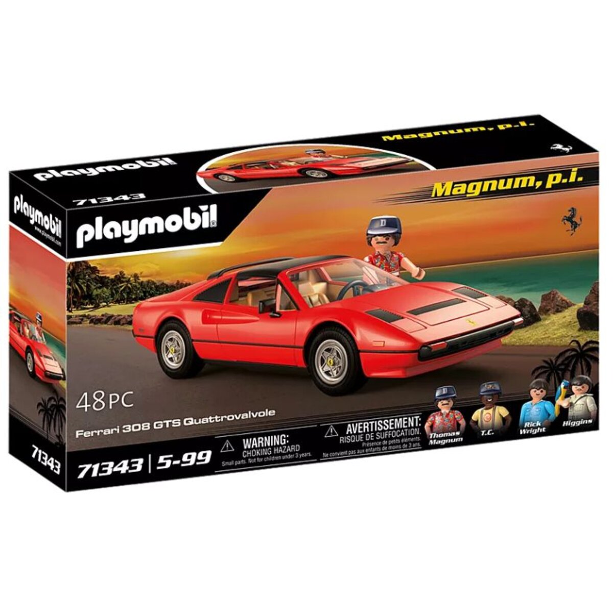 PLAYMOBIL® 71343 Magnum, p.i. Ferrari 308 GTS Quattrovalvole