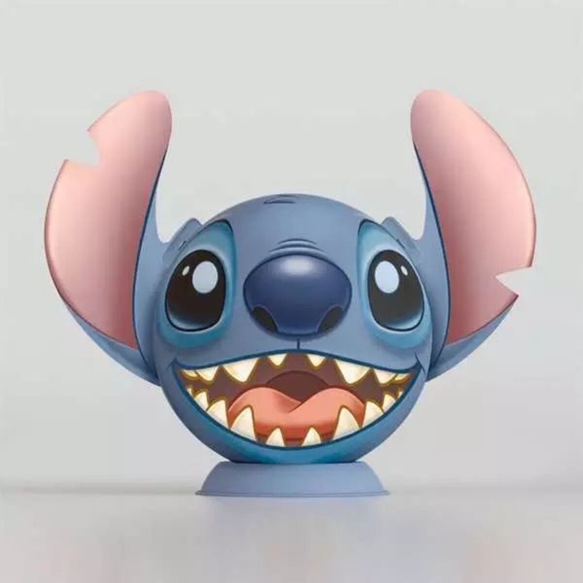 Ravensburger 3D Puzzle - Disney Stitch Puzzle-Ball mit Ohren, 77 Teile