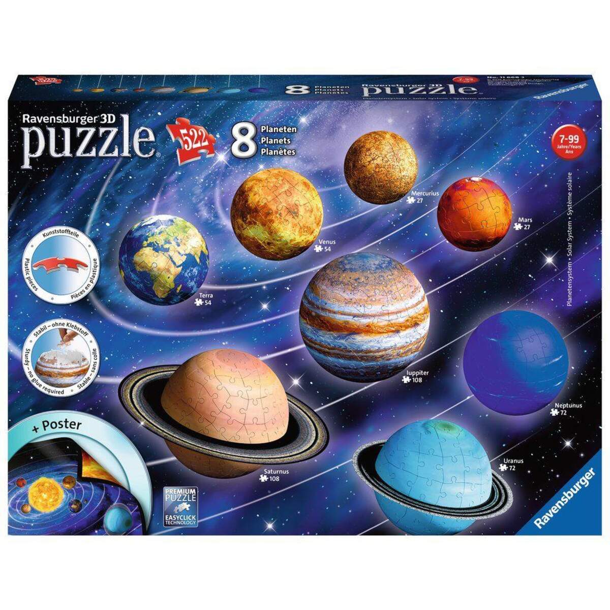 Ravensburger 3D Puzzle Planetensystem