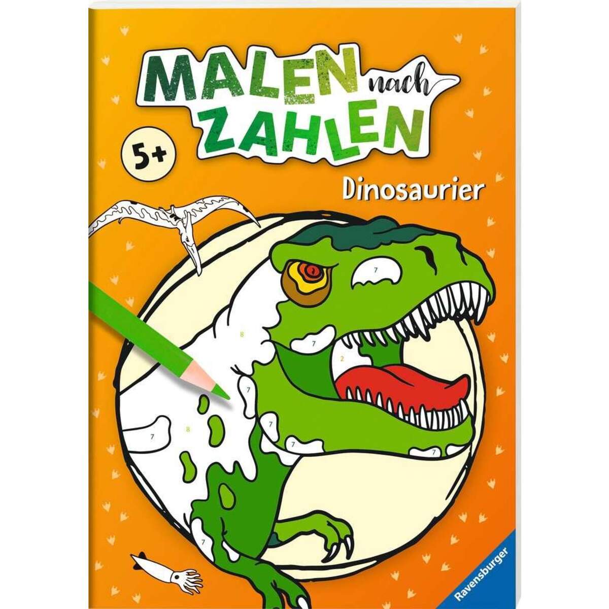 Ravensburger Malen nach Zahlen Malbuch Dinosaurier – Spielwaren Schweiger