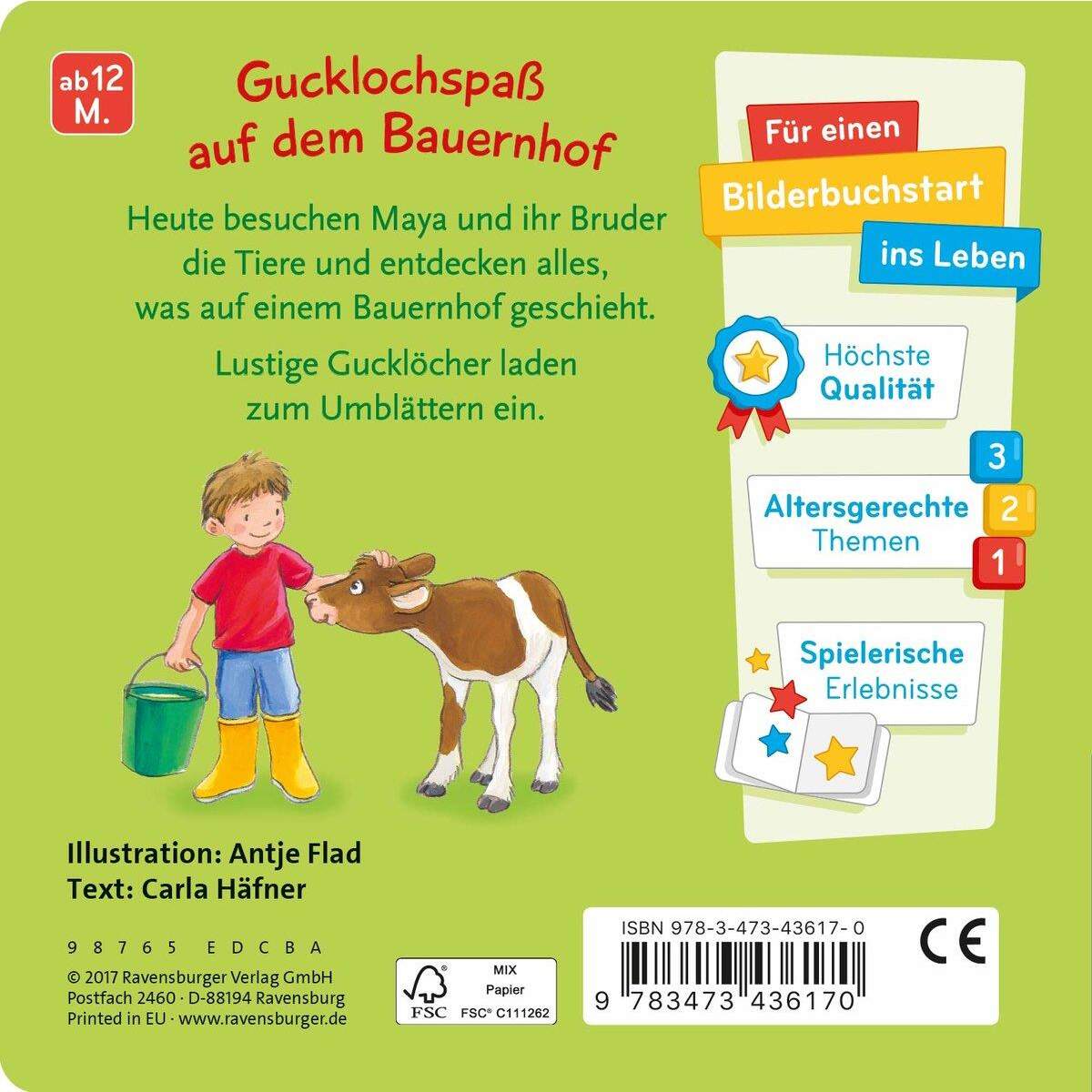 Ravensburger Mein Bauernhof Gucklochbuch