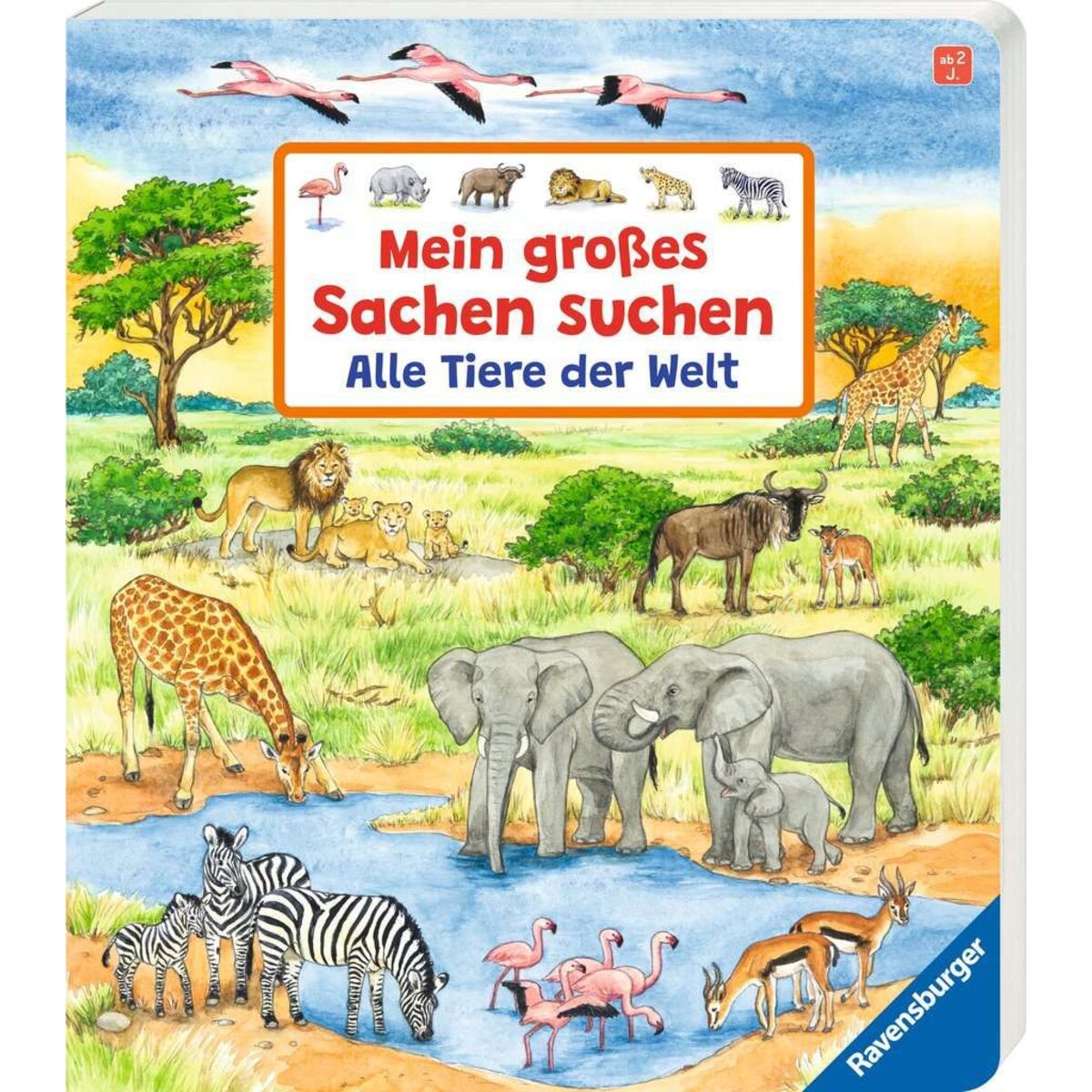 Ravensburger Mein großes Sachen suchen: Alle Tiere der Welt