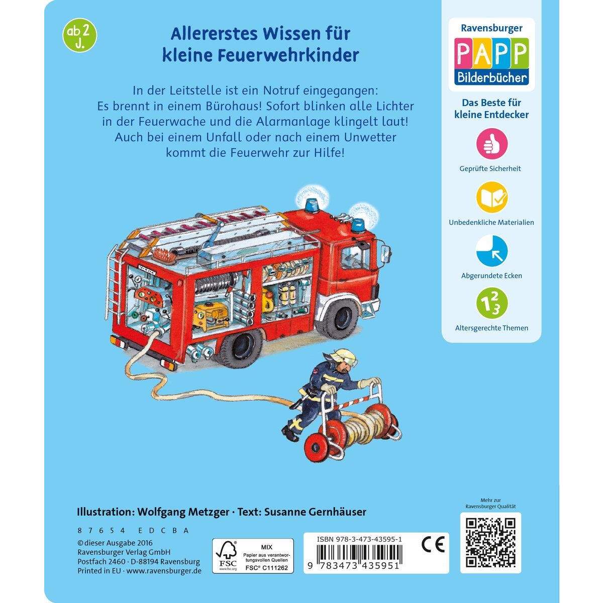 Ravensburger Meine Welt der Fahrzeuge: Die Feuerwehr