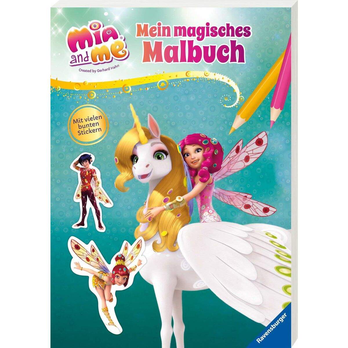 Ravensburger Mia and me: Mein magisches Malbuch