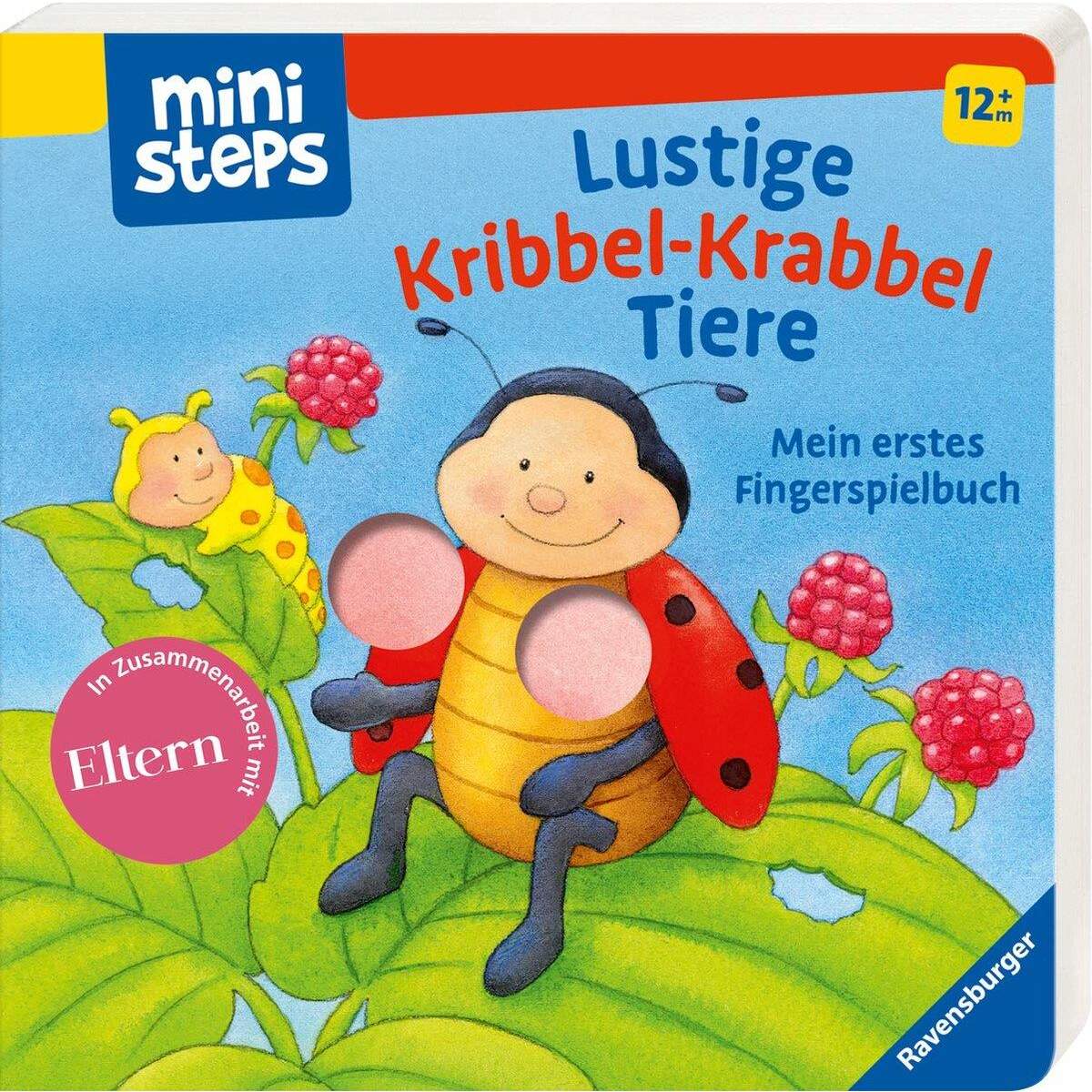 Ravensburger ministeps Lustige Kribbel-Krabbel Tiere: Mein erstes Fingerspielbuch