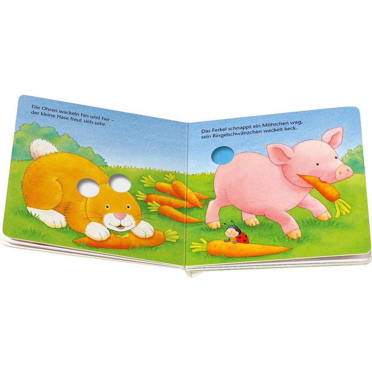 Ravensburger ministeps Lustige Kribbel-Krabbel Tiere: Mein erstes Fingerspielbuch