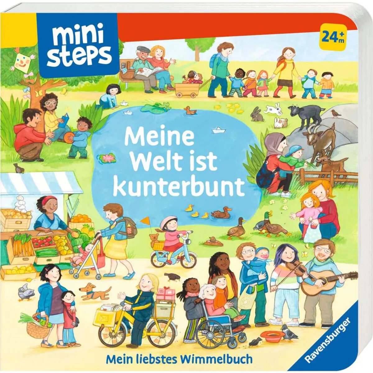 Ravensburger ministeps: Meine Welt ist kunterbunt