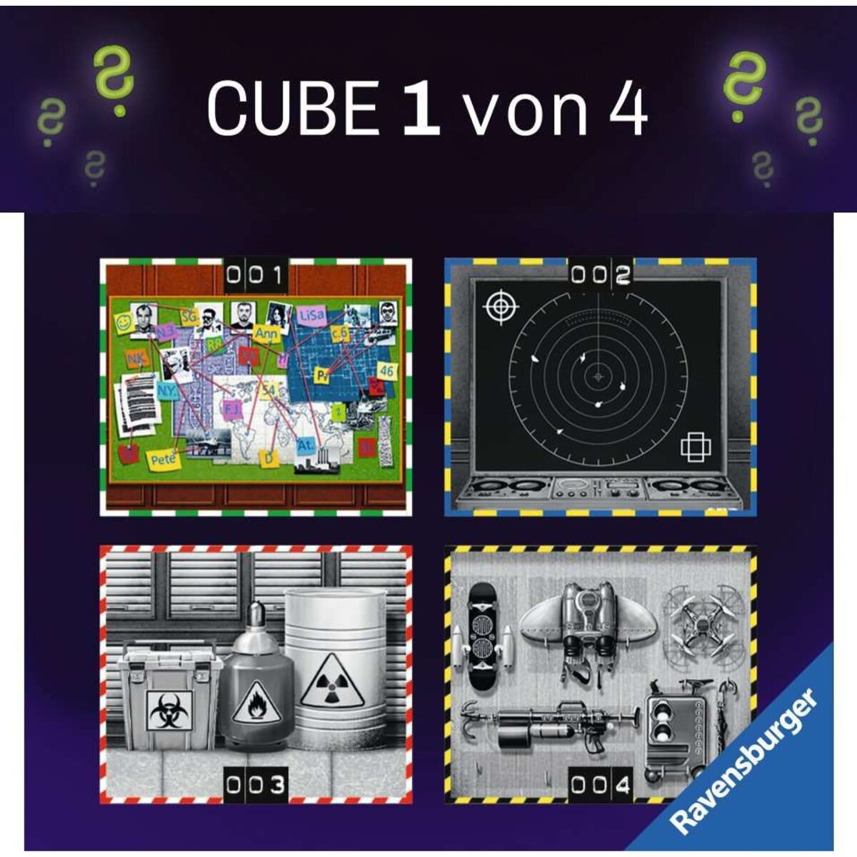 Ravensburger Mystery Cube "Das Agentenbüro"