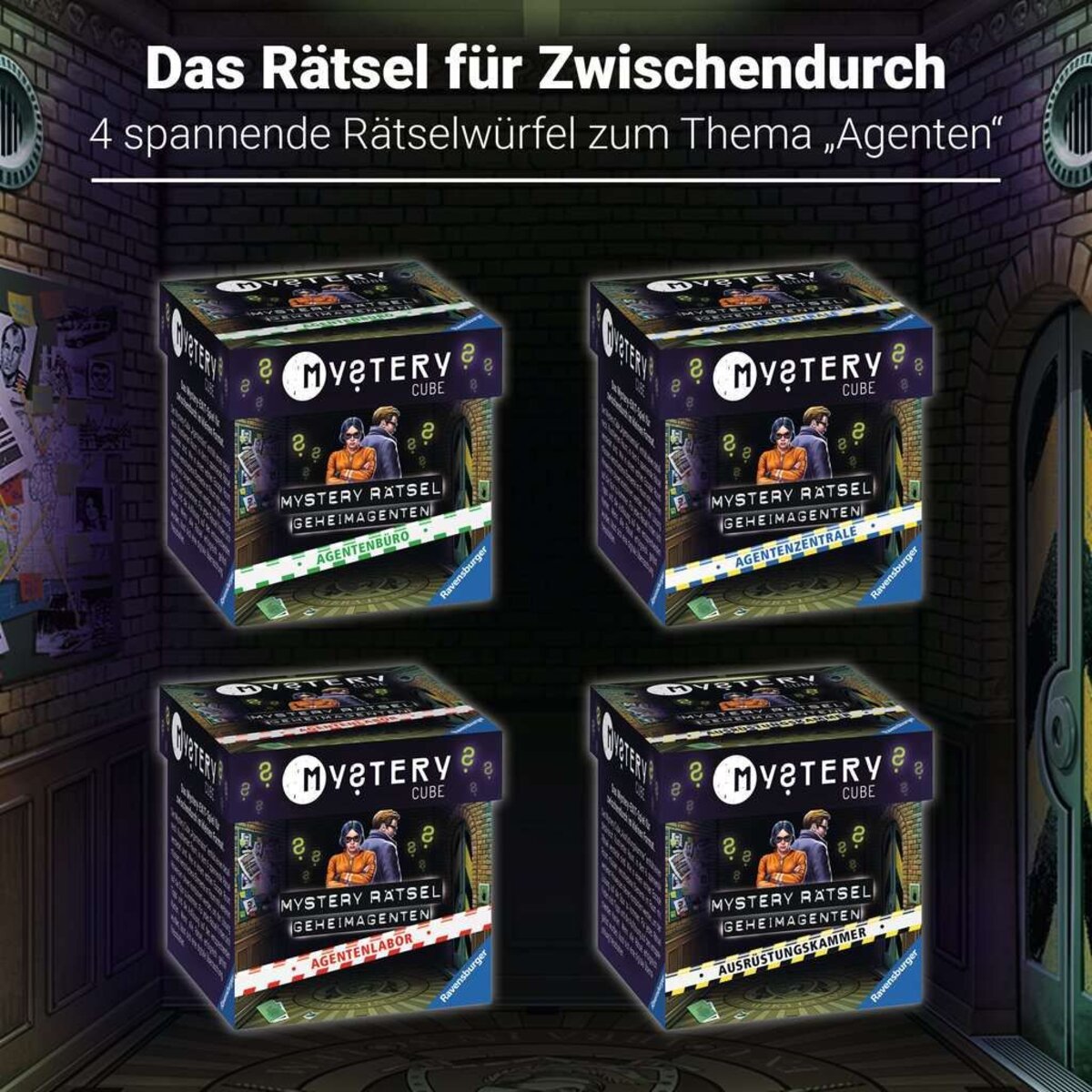 Ravensburger Mystery Cube "Das Agentenbüro"