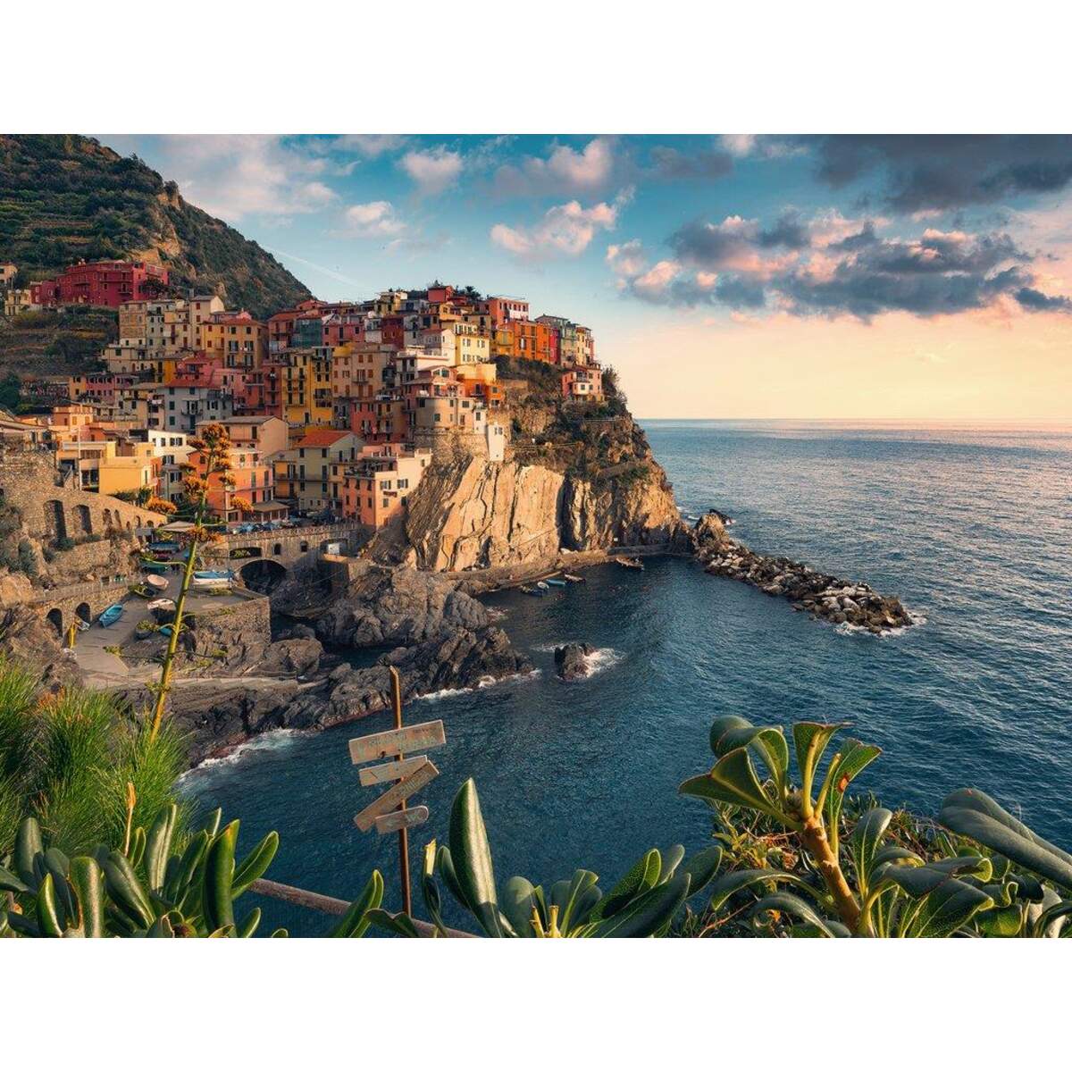 Ravensburger Puzzle Blick auf Cinque Terre, 1500 Teile