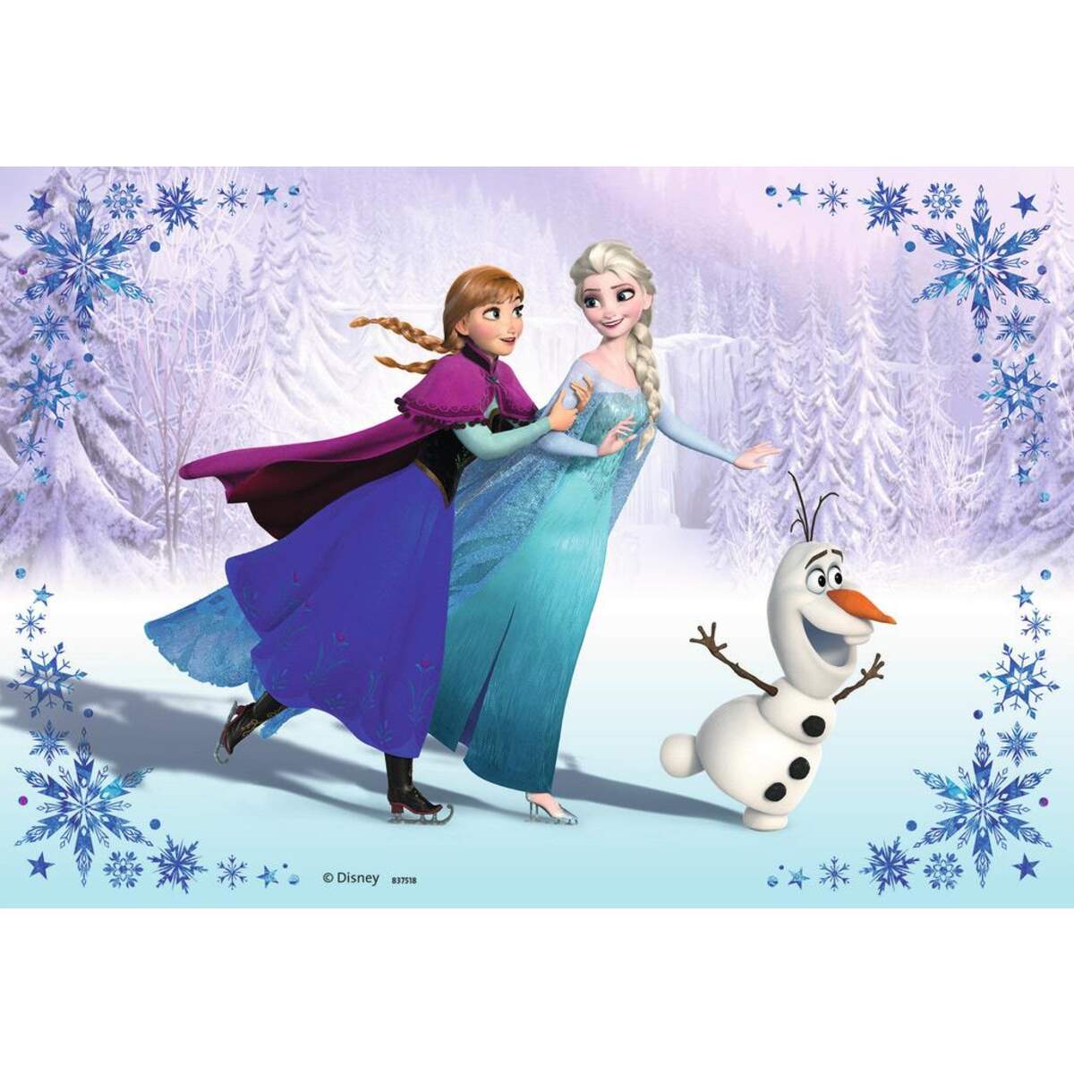 Ravensburger Puzzle Disney Frozen Schwestern für immer, 2 x 24 Teile