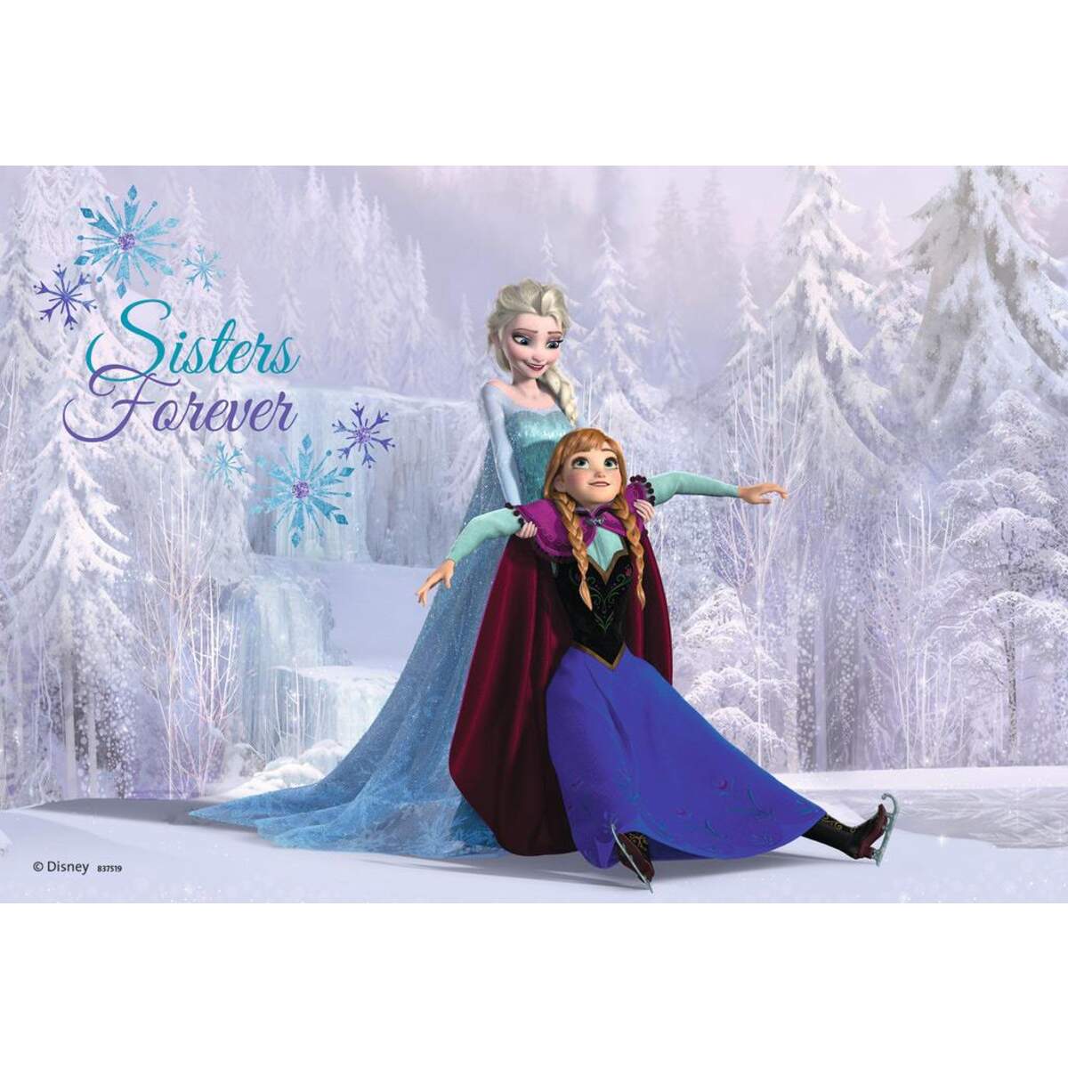 Ravensburger Puzzle Disney Frozen Schwestern für immer, 2 x 24 Teile