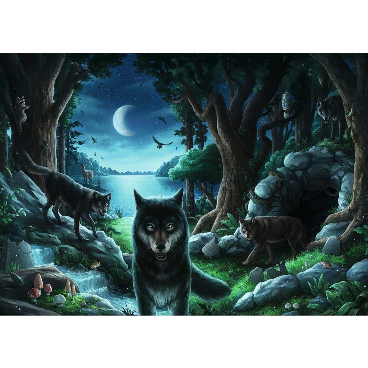 Ravensburger Puzzle Exit Wolfsgeschichten, 759 Teile