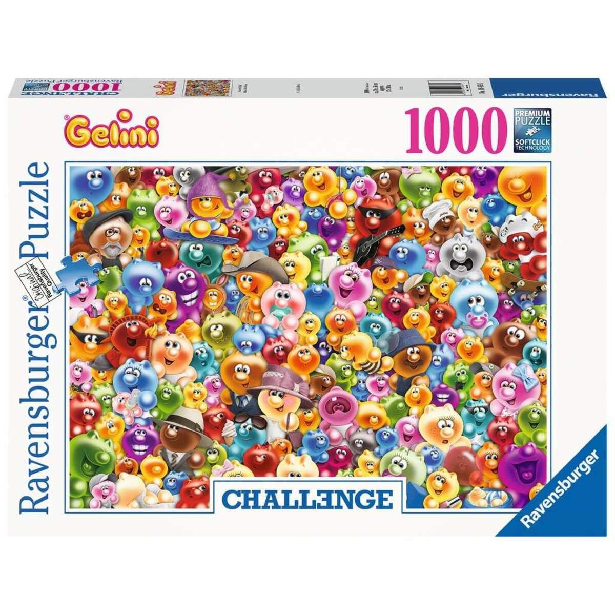 Ravensburger Puzzle Ganz viel Gelini, 1000 Teile