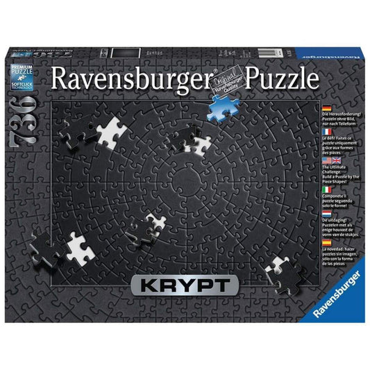 Ravensburger Puzzle Krypt Black, 736 Teile