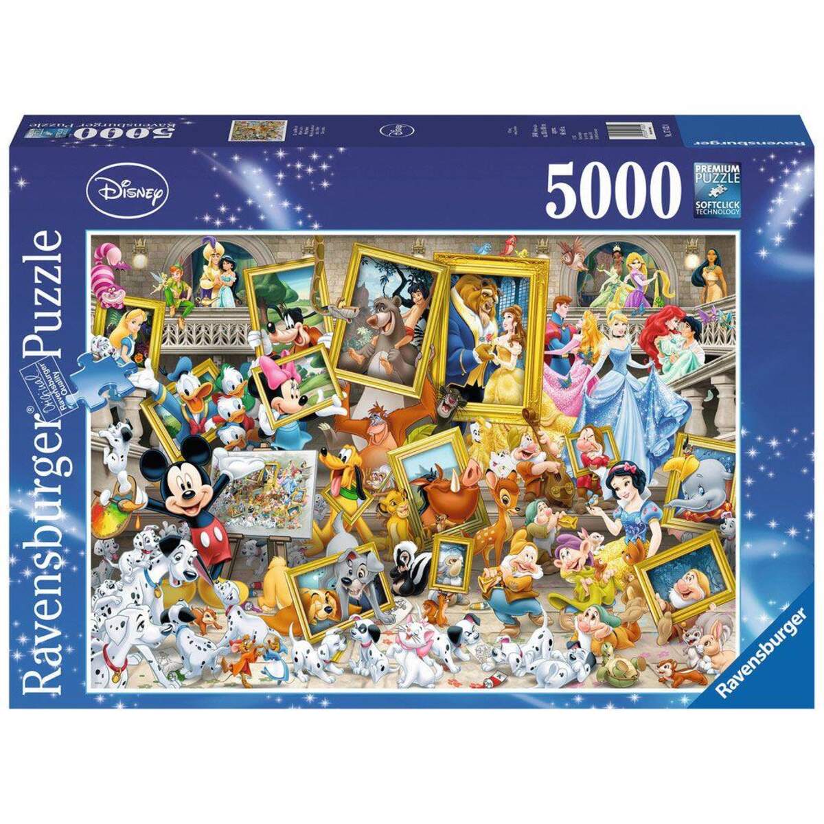 Ravensburger Puzzle Micky als Künstler, 5000 Teile